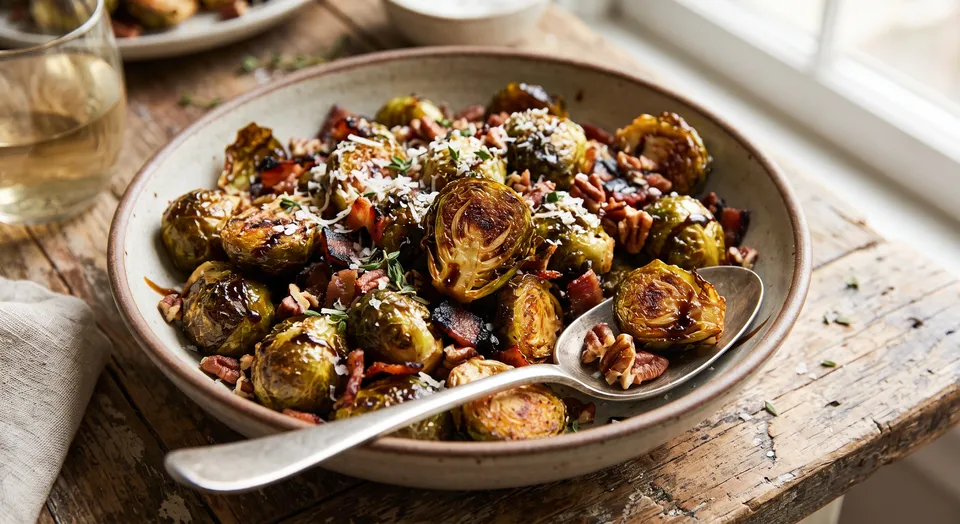 Crispy Roasted Brussels Sprouts