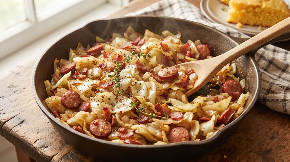 Southern Fried Cabbage