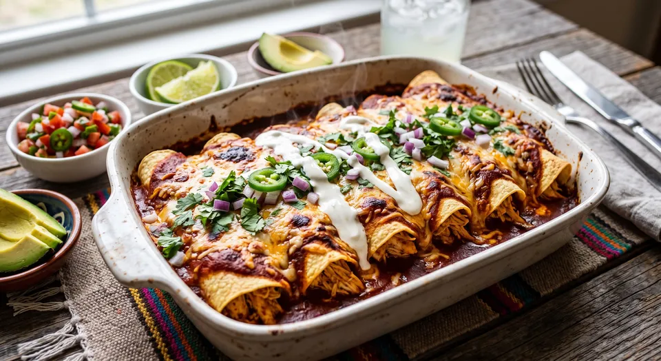 Chicken Enchiladas