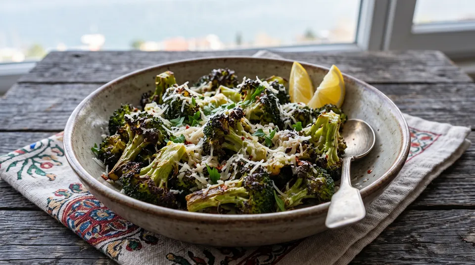 Parmesan Roasted Broccoli