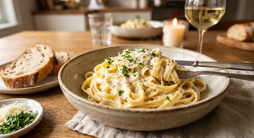 Homemade Alfredo Sauce