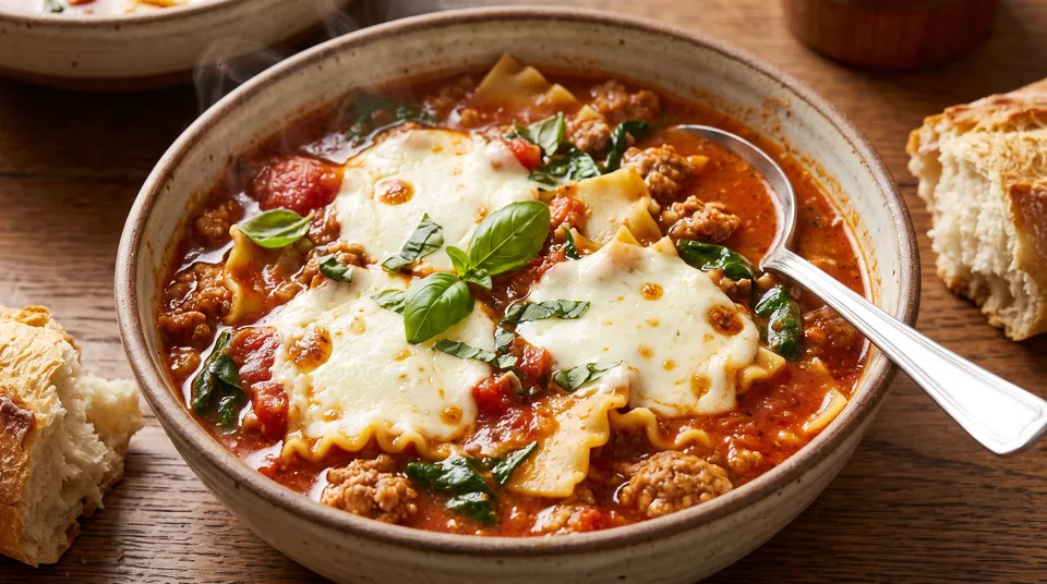 Lasagna Soup