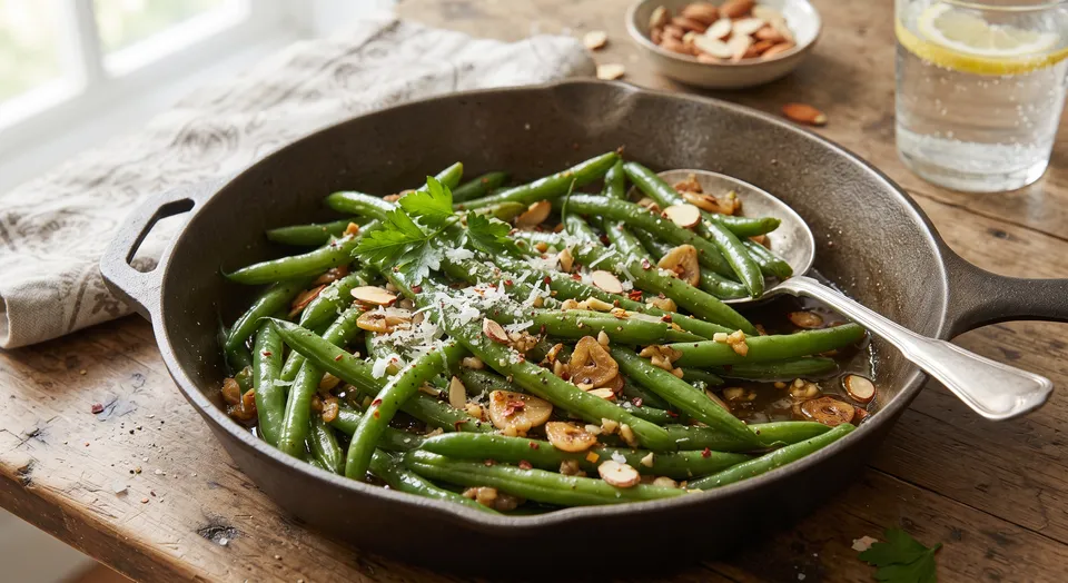 Garlic Green Beans